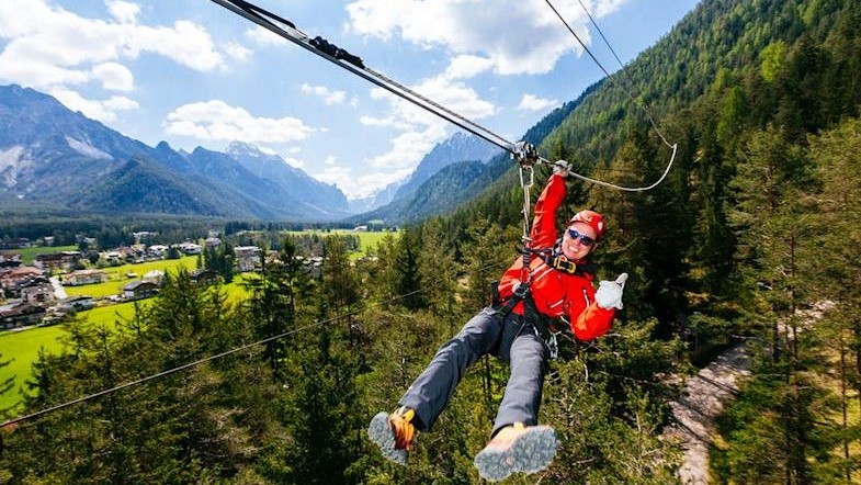 Zipline in Italia