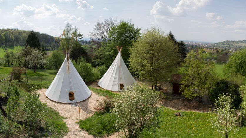 Posti particolari dove dormire: in un tepee indiano