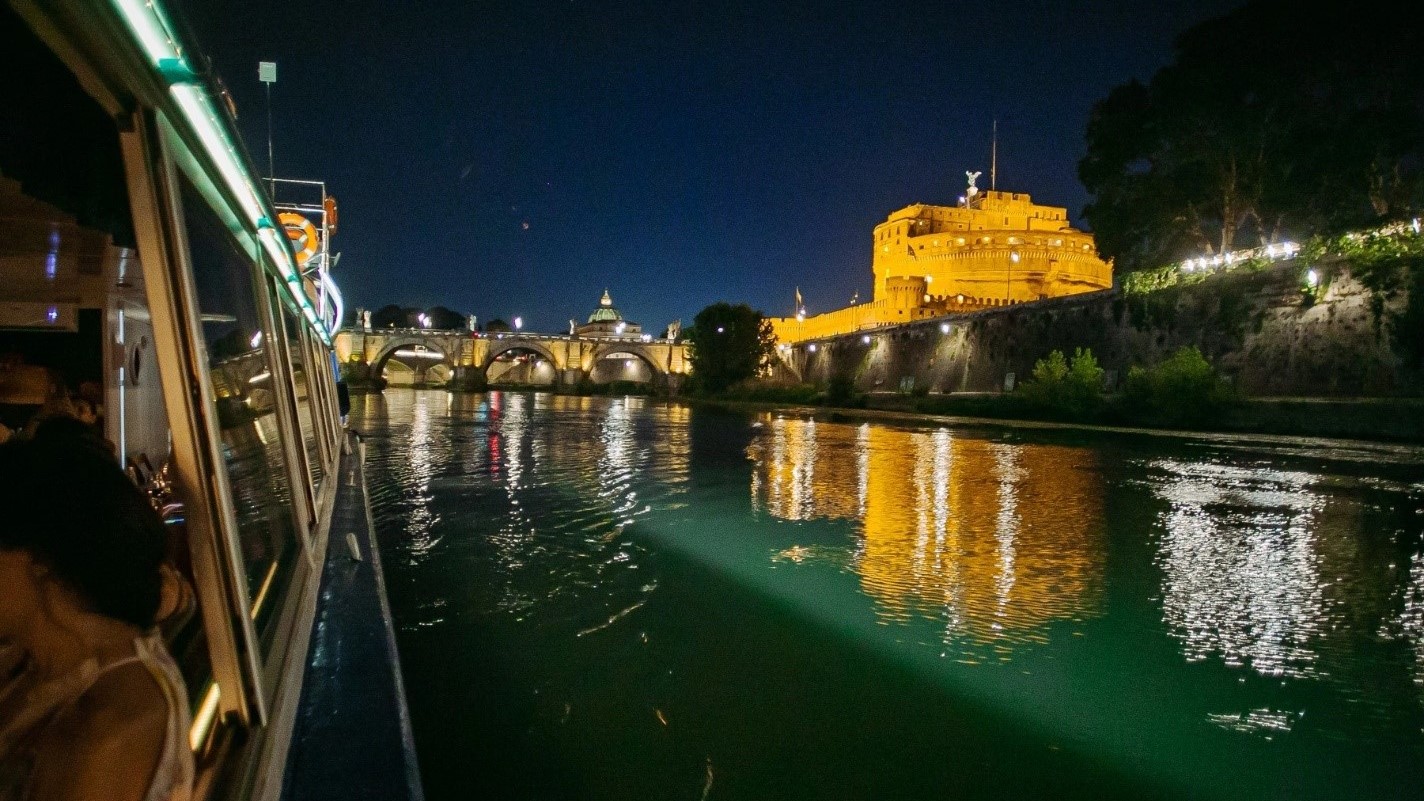 Cena romantica a Roma