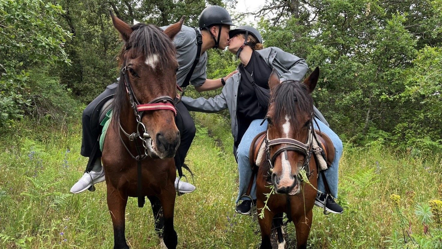 Regali per le coppie: passeggiata a cavallo