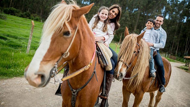 Passeggiata a cavallo al Lago di Garda con i bambini