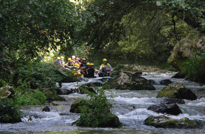 Rafting in Valnerina