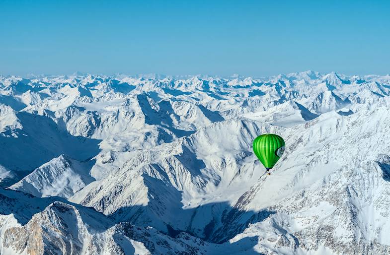 Traversata delle Alpi in Mongolfiera dall'Austria all'Italia