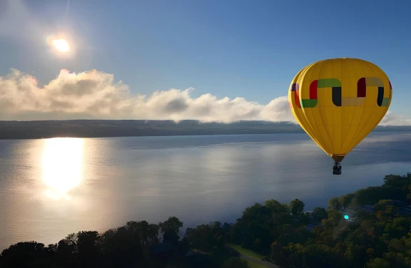 Giro in Mongolfiera sul Lago Trasimeno