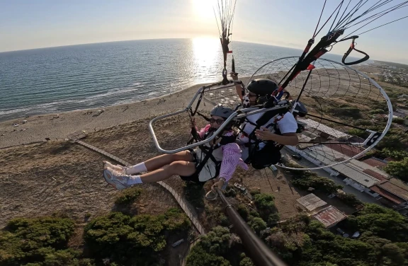 Volo in Paramotore sui Templi di Paestum e sul Cilento