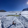 Corso di Snowkite tra Lombardia e Svizzera