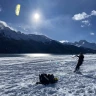 Corso di Snowkite tra Lombardia e Svizzera