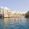 Escursione in SUP a Polignano a Mare