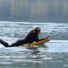 Lezione di E-Foil a Lecco sul Lago di Como