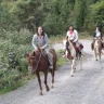 Lezione ed Escursione a Cavallo in Val Seriana vicino Bergamo