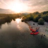 Packrafting a Lucca sul Fiume Serchio