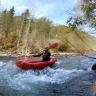 Packrafting al Ponte del Diavolo a Bagni di Lucca