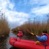 Packrafting sul Lago di Massacciuccoli