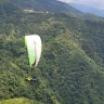 Parapendio a Calvari vicino Genova