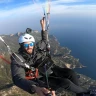 Parapendio a Capaccio Paestum vicino Salerno