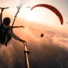 Parapendio al Tramonto sul Monte Grappa