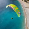 Parapendio sul mare a Sestri Levante