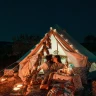 Tenda Glamping vicino Cagliari in Sardegna