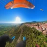 Volo in Parapendio a Roccasecca nel Lazio