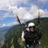 Volo in Parapendio dal Monte Valinis in Friuli