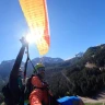 Volo in Parapendio dal Monte Valinis in Friuli