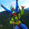 Volo in Parapendio sul Lago d'Idro