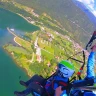 Volo in Parapendio sul Lago d'Idro