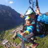 Volo in Parapendio sul Lago d'Idro