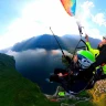 Volo in Parapendio sul Lago d'Idro