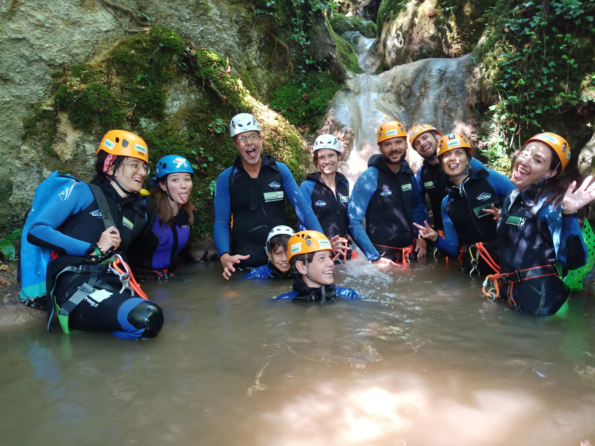 Canyoning nella forra di Roccaranieri