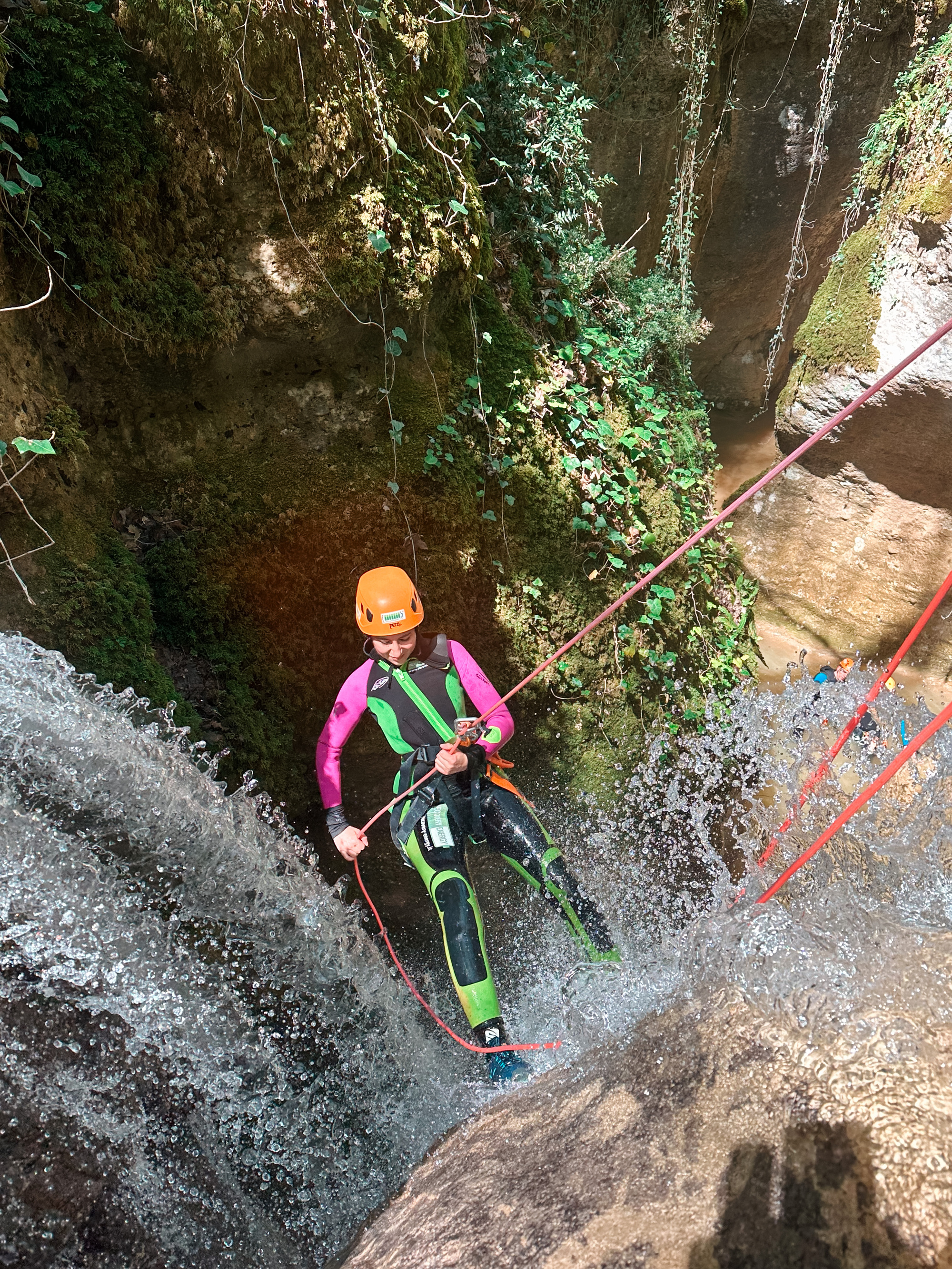 Canyoning al Fosso della Mola vicino Rieti