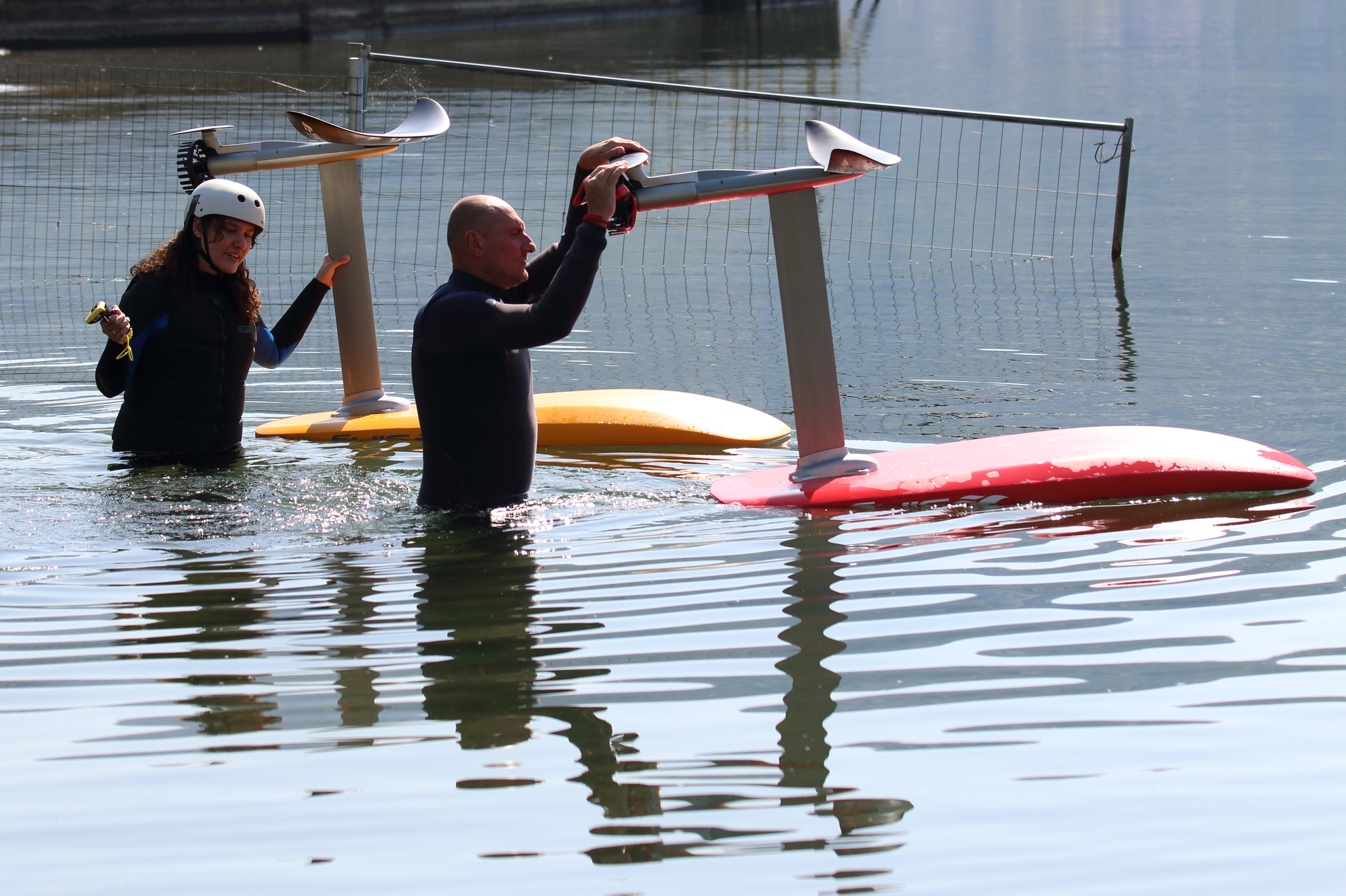 Lezione di Surf Elettrico sul Lago di Como