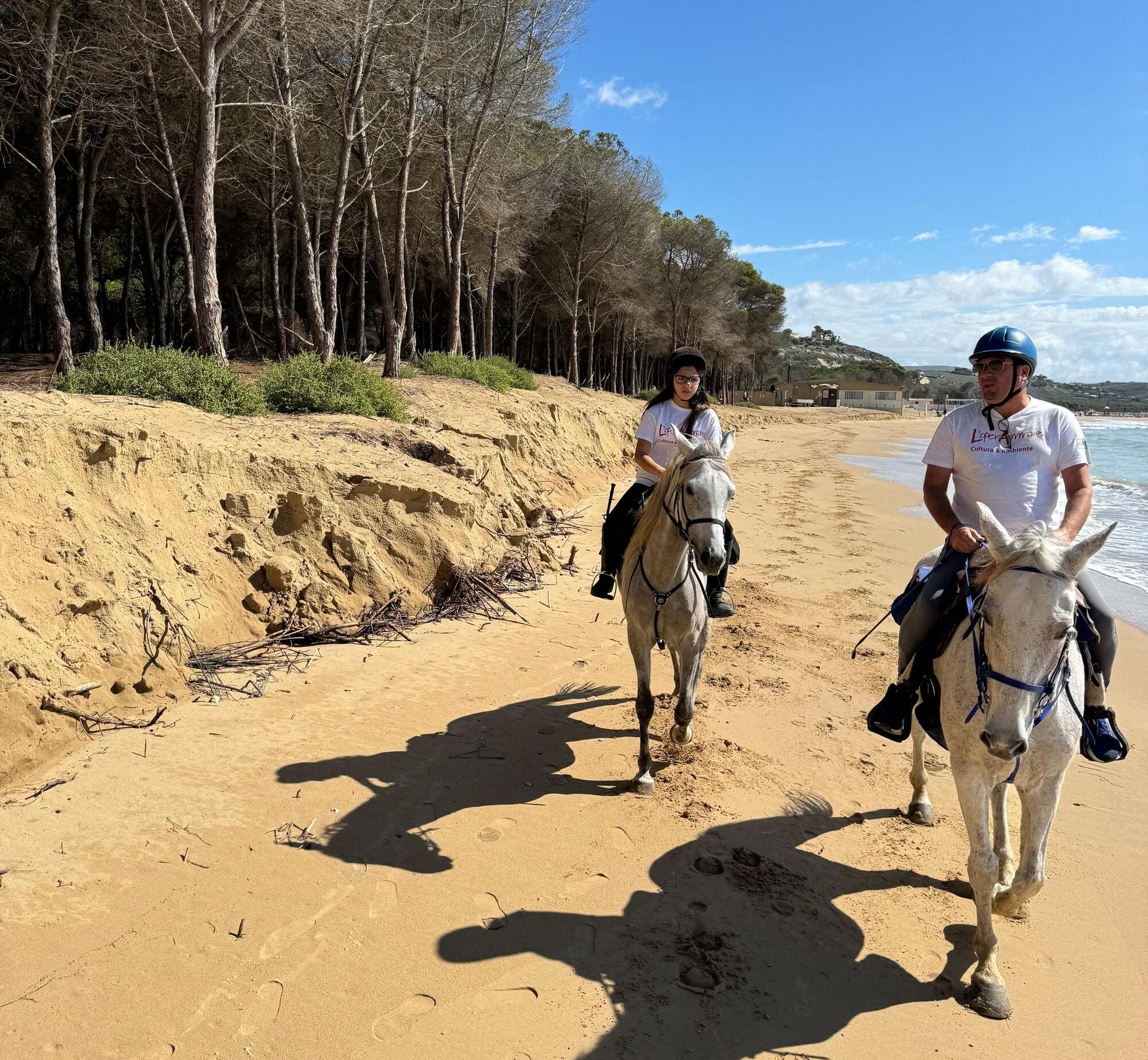 passeggiata a cavallo di 2 ore nella Riserva di Torre Salsa