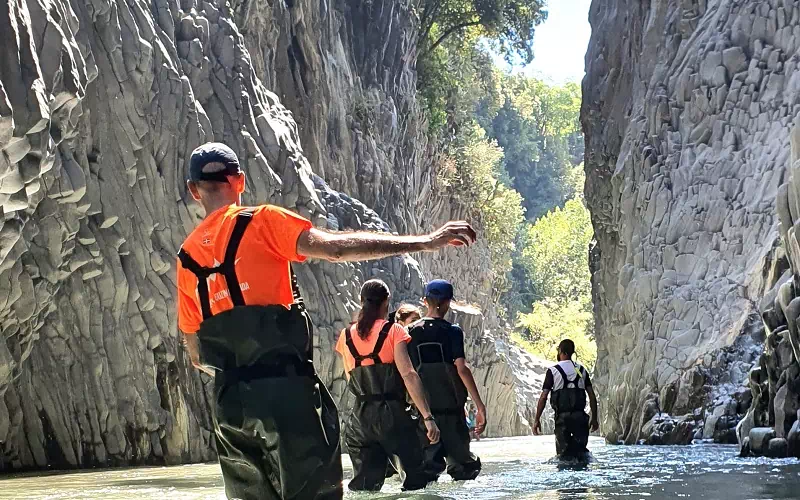 River Trekking nelle Gole Alcantara