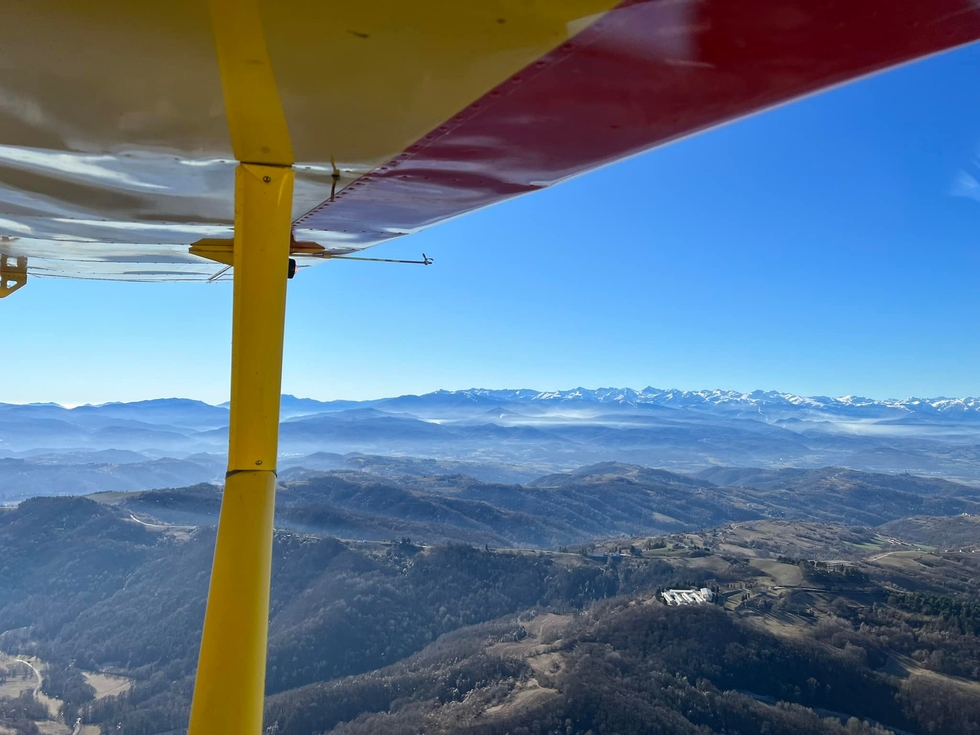 Volo in Ultraleggero sulle Langhe