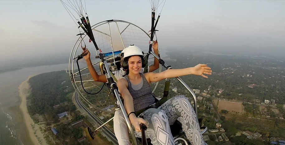 Volo in Paracarrello a Milano