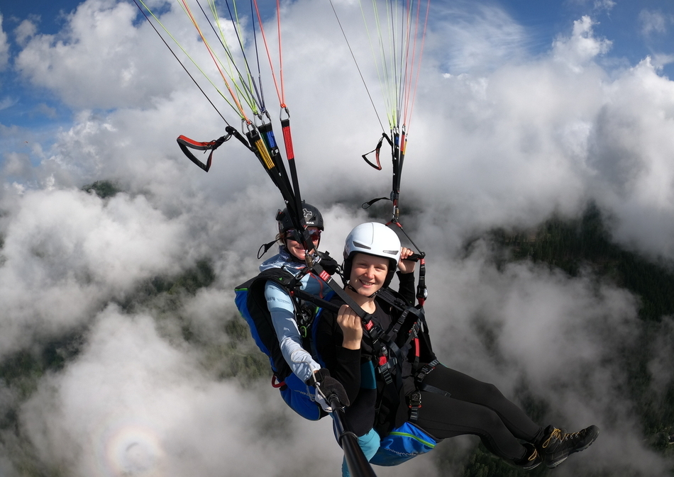 Volo in Parapendio a Gorizia dal Monte Sabotino