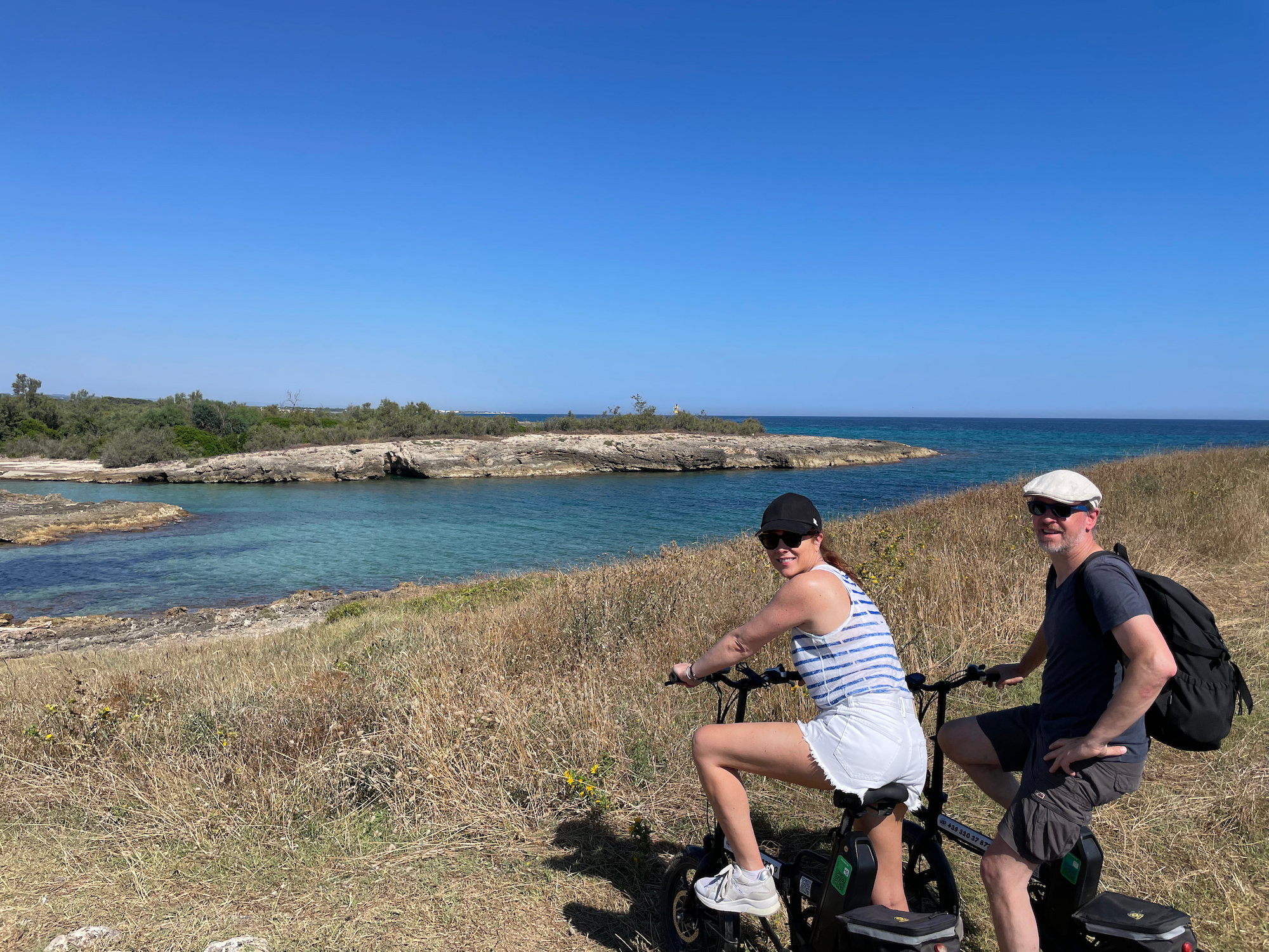 Tour in E-Bike e Snorkeling a Torre Guaceto in Salento