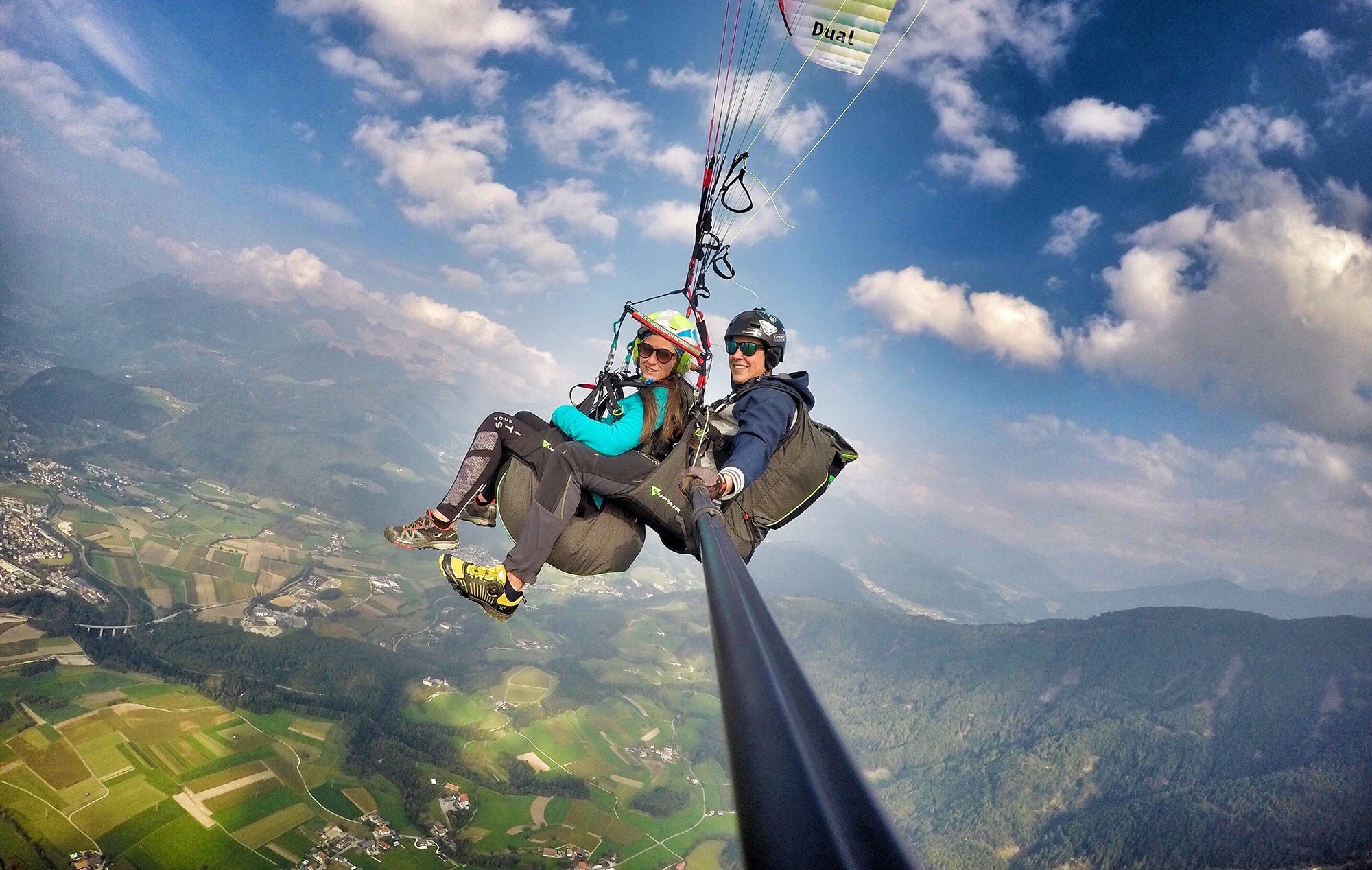 Parapendio a Campo Tures in Valle Aurina