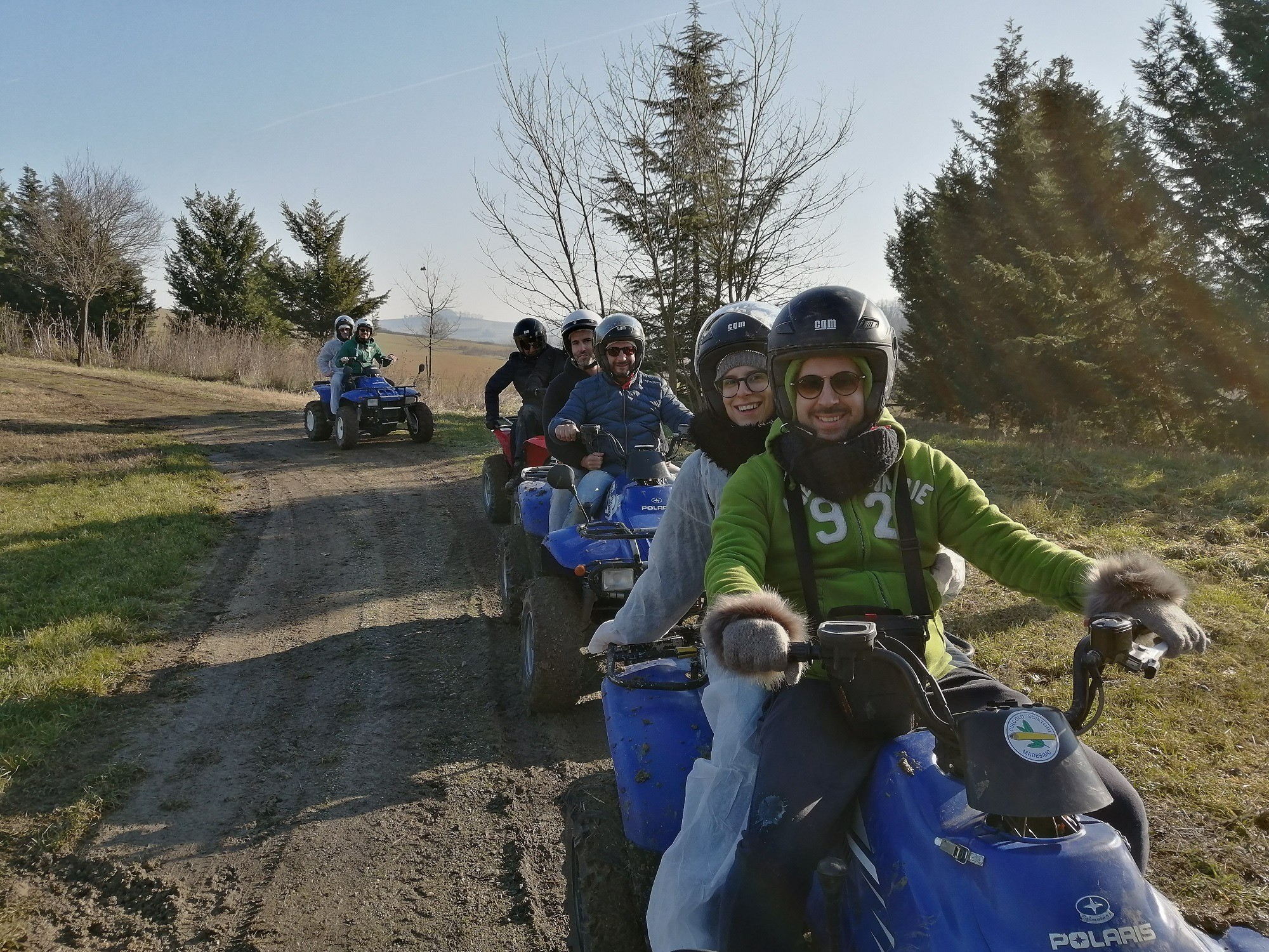 Tour in Quad nel Monferrato in Piemonte